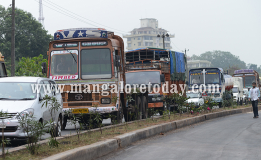 Accident near AJ Hospital